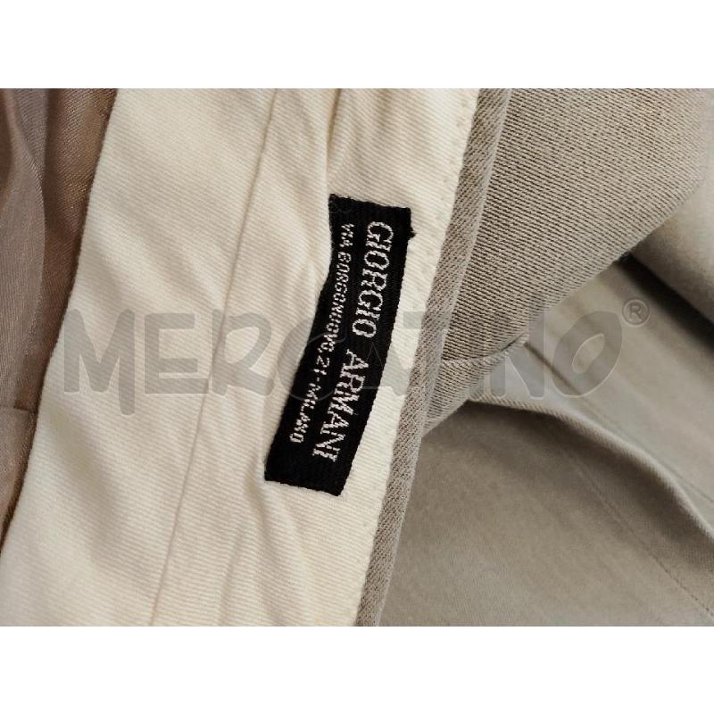 PANTALONE UOMO GIORGIO ARMANI GRIGIO | Mercatino dell'Usato San giovanni teatino 2