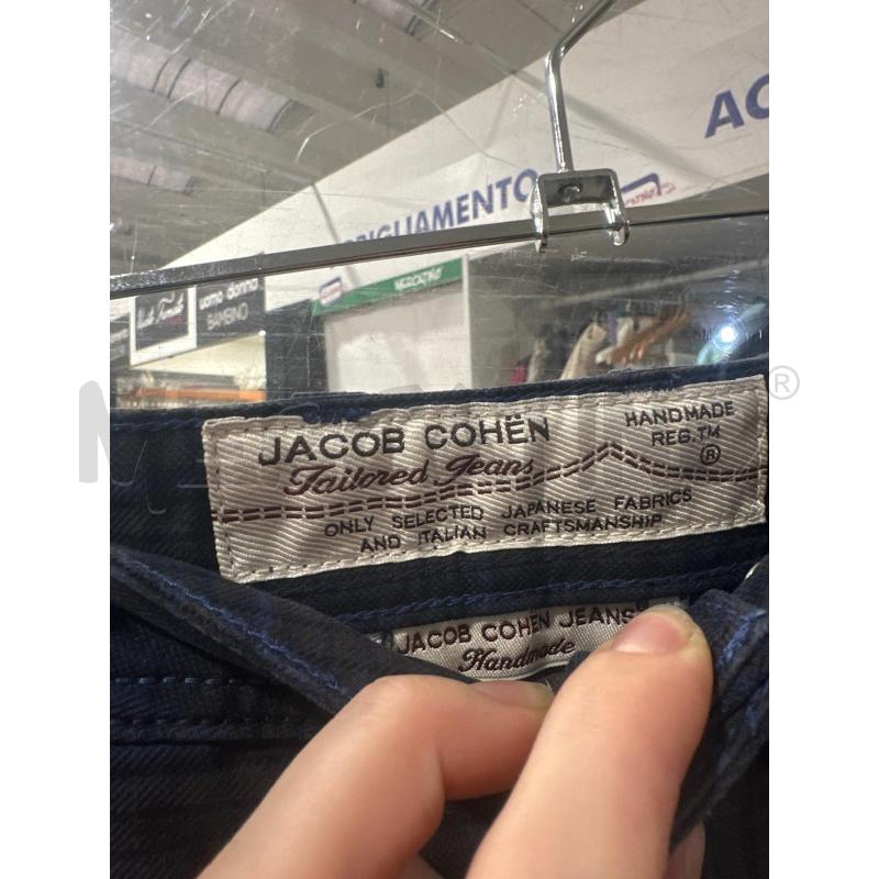 PANTALONE UOMO JACOB COHEN BLU QUADRETTATO | Mercatino dell'Usato San giovanni teatino 2