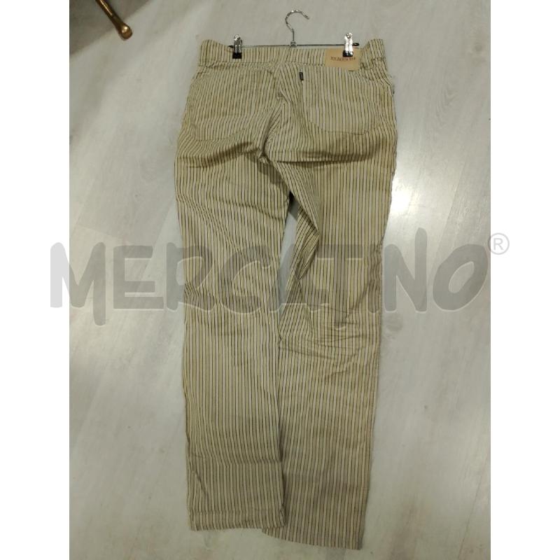 PANTALONE UOMO JECKERSON RIGHE VERDI BEIGE | Mercatino dell'Usato San giovanni teatino 2
