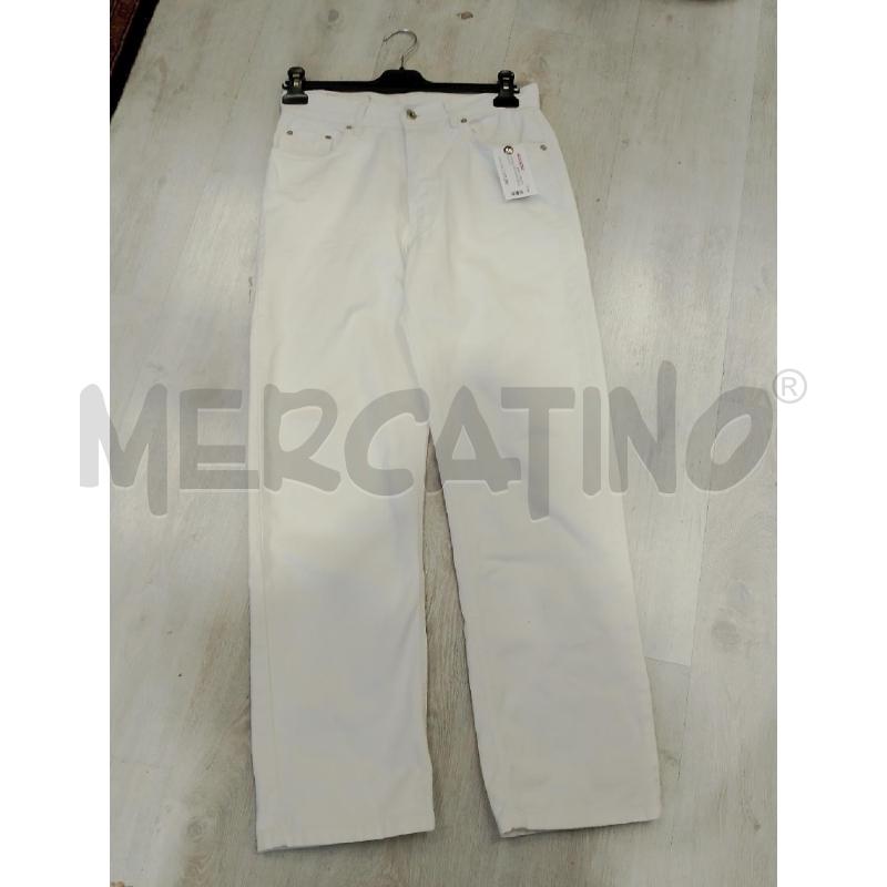 PANTALONE UOMO LEVIS BIANCO  | Mercatino dell'Usato San giovanni teatino 1