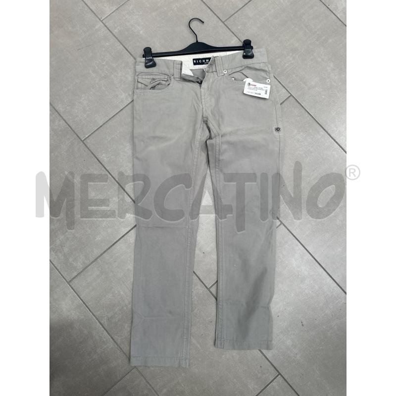 PANTALONE UOMO RICHMOND BEIGE TG 44 | Mercatino dell'Usato San giovanni teatino 1