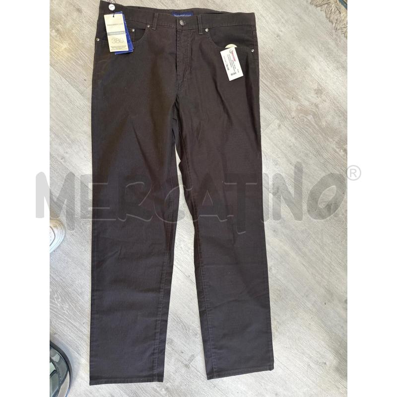 PANTALONE UOMO TRUSSARDI JEANS MARRONE COSTINE  | Mercatino dell'Usato San giovanni teatino 1