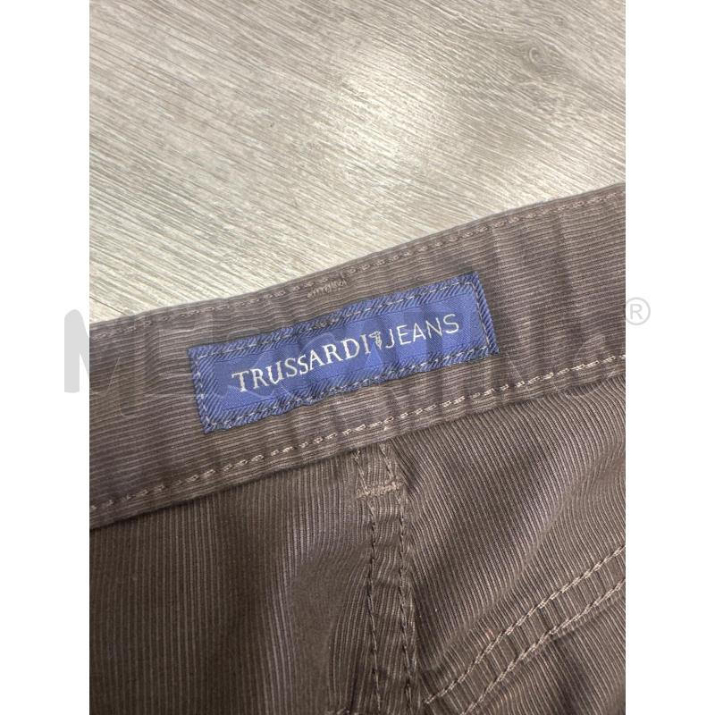 PANTALONE UOMO TRUSSARDI JEANS MARRONE COSTINE  | Mercatino dell'Usato San giovanni teatino 2