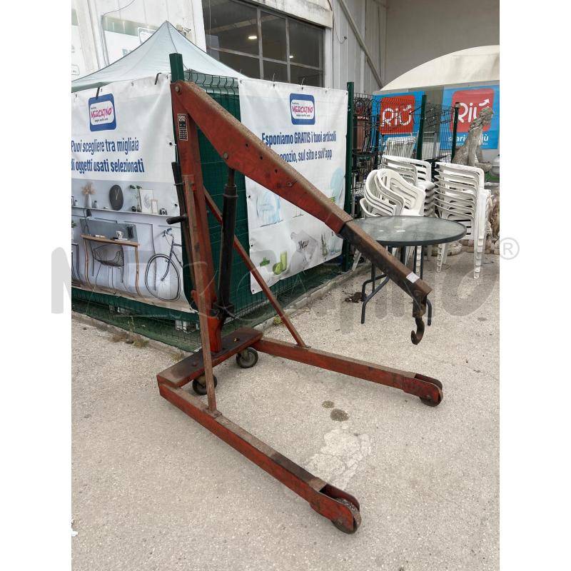 PARANCO IDRAULICO ROSSO 1000KG | Mercatino dell'Usato San giovanni teatino 1
