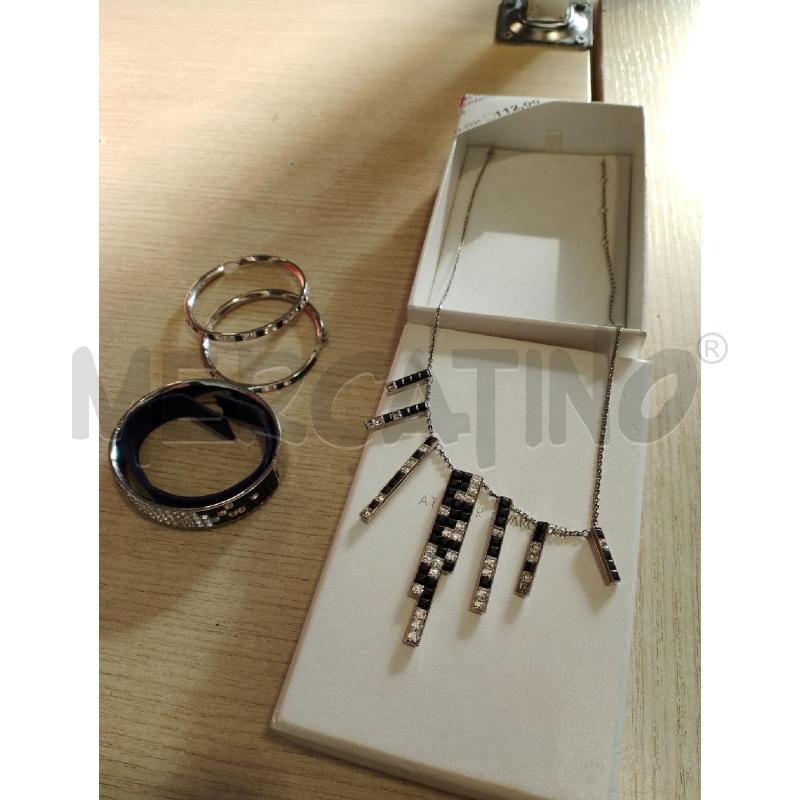 PARURE SWAROVSKI NERO STRASS  | Mercatino dell'Usato San giovanni teatino 1
