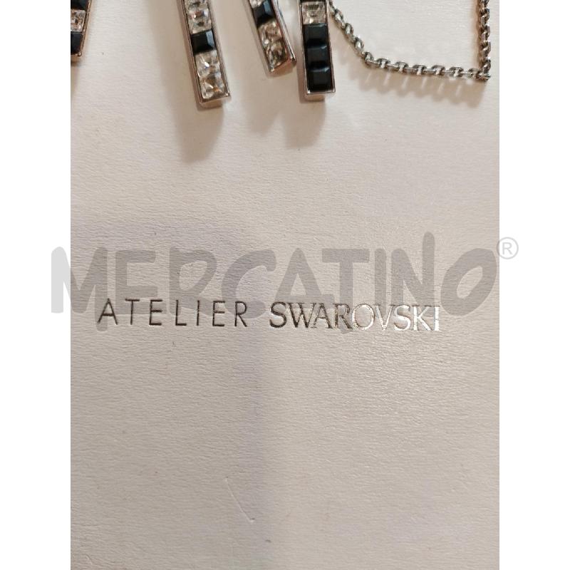 PARURE SWAROVSKI NERO STRASS  | Mercatino dell'Usato San giovanni teatino 5