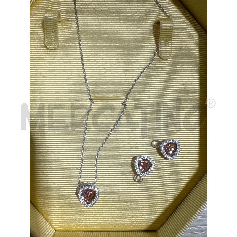 PARURE SWAROVSKI ROSA  | Mercatino dell'Usato San giovanni teatino 2