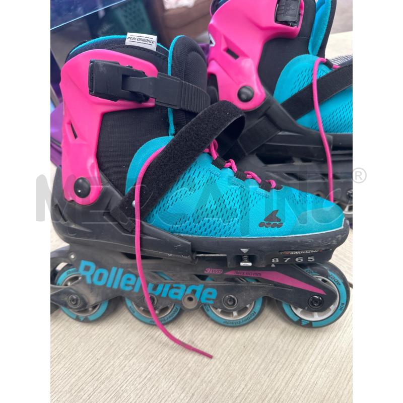 PATTINI IN LINEA ROLLERBLADE CON PROTEZIONI | Mercatino dell'Usato San giovanni teatino 2