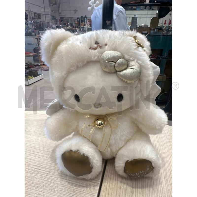 PELUCHE HELLO KITTY 2003 BIANCO  DORATO | Mercatino dell'Usato San giovanni teatino 1