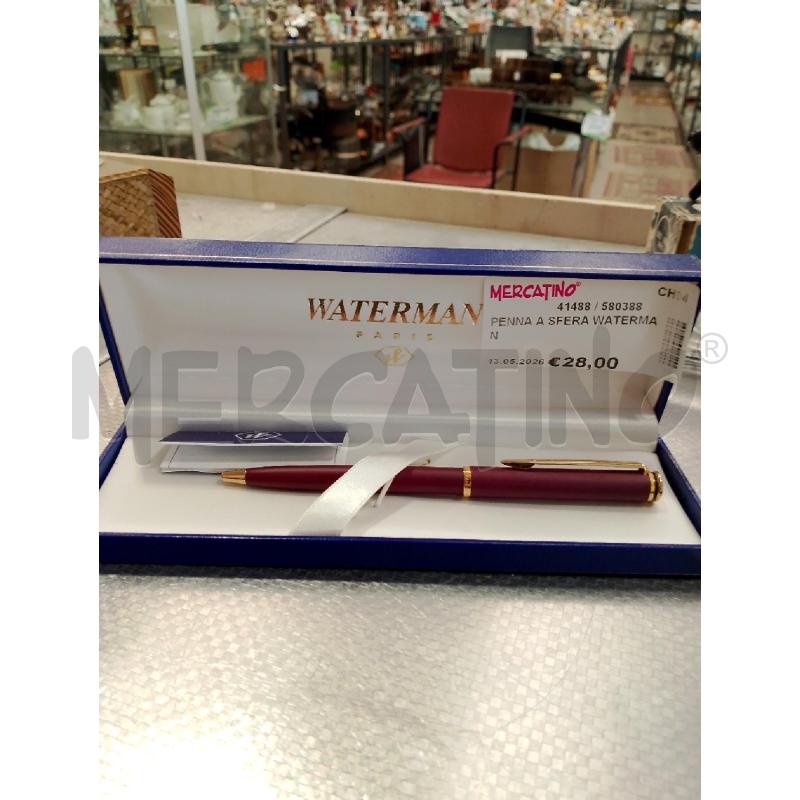 PENNA A SFERA WATERMAN | Mercatino dell'Usato San giovanni teatino 1