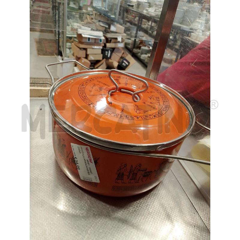 PENTOLA ARANCIONE EGIZIANA | Mercatino dell'Usato San giovanni teatino 1
