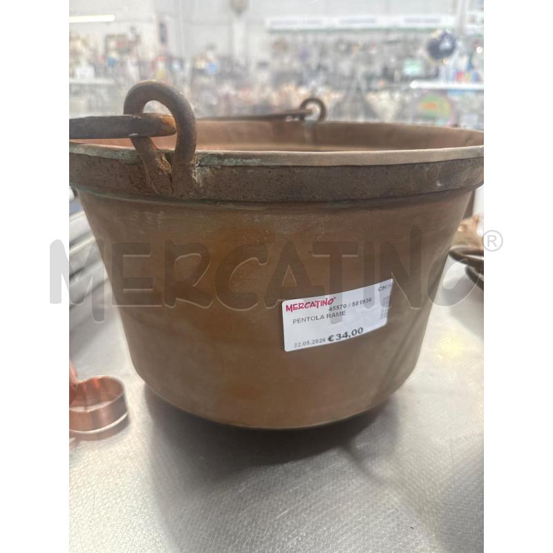 PENTOLA RAME | Mercatino dell'Usato San giovanni teatino 1