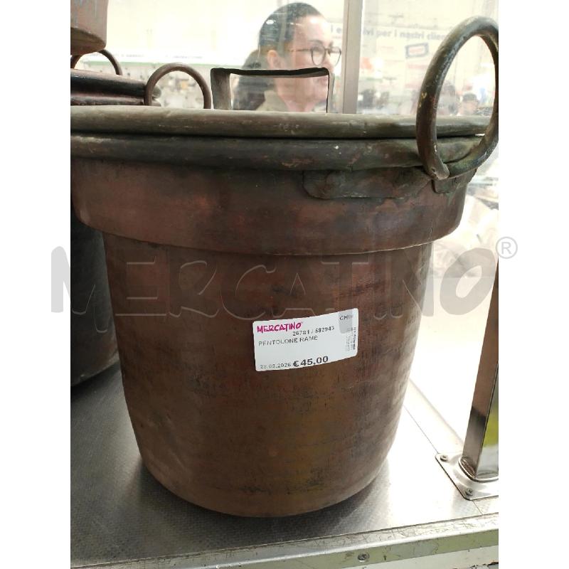PENTOLONE RAME | Mercatino dell'Usato San giovanni teatino 1