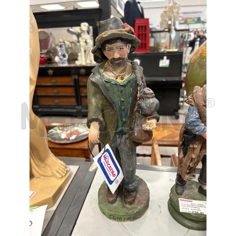 PERSONAGGIO PRESEPE TERRACOTTA SEMINA | Mercatino dell'Usato San giovanni teatino 1