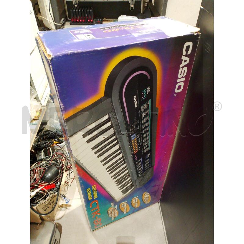 PIANOLA CASIO CTK-80 | Mercatino dell'Usato San giovanni teatino 1