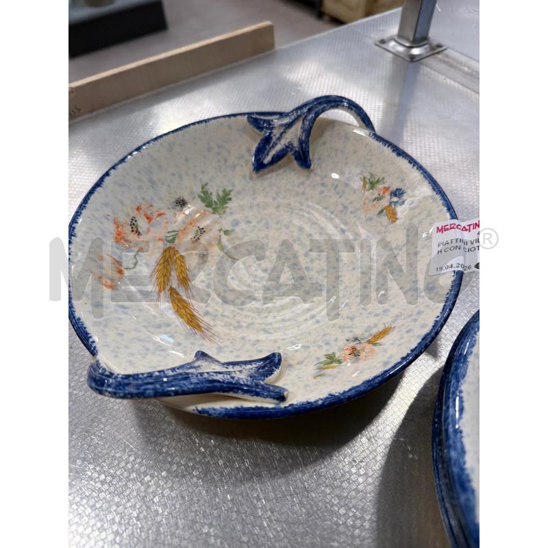 PIATTINI VILLEROY&BOCH CON CIOTOLA | Mercatino dell'Usato San giovanni teatino 2