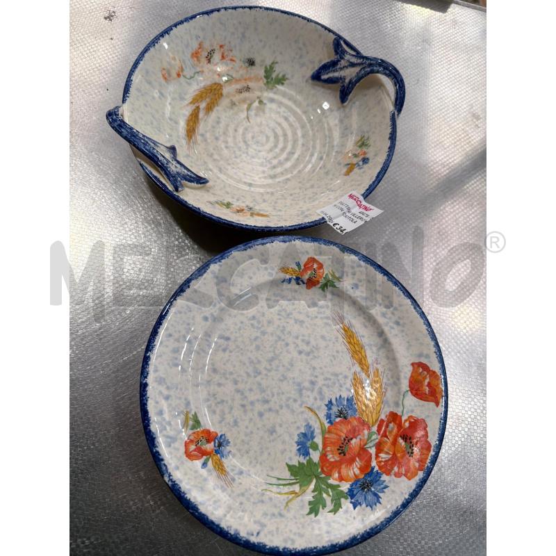 PIATTINI VILLEROY&BOCH CON CIOTOLA | Mercatino dell'Usato San giovanni teatino 4
