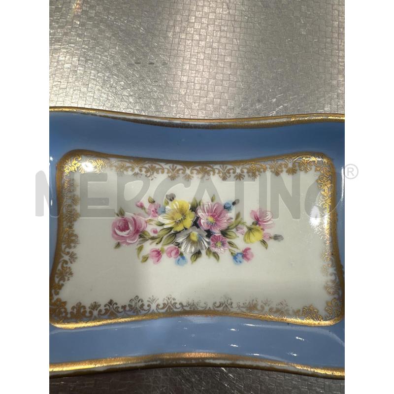PIATTINO LIMOGES AZZURRO E DORATO | Mercatino dell'Usato San giovanni teatino 2