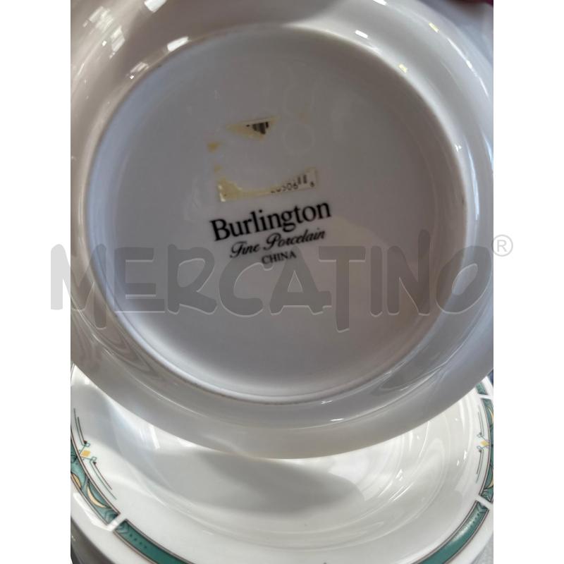 PIATTI GRUPPO BURLINGTON BORDO VERDE  | Mercatino dell'Usato San giovanni teatino 3