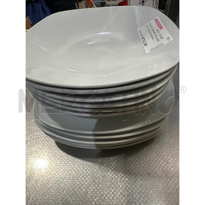 PIATTI GRUPPO EXCLUSIVE COLLECTION BIANCHI | Mercatino dell'Usato San giovanni teatino 2