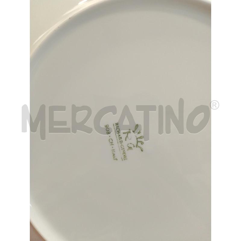 PIATTI GRUPPO PIANI RICHARD GINORI BORDO ROSA FIORE ROSA  | Mercatino dell'Usato San giovanni teatino 3