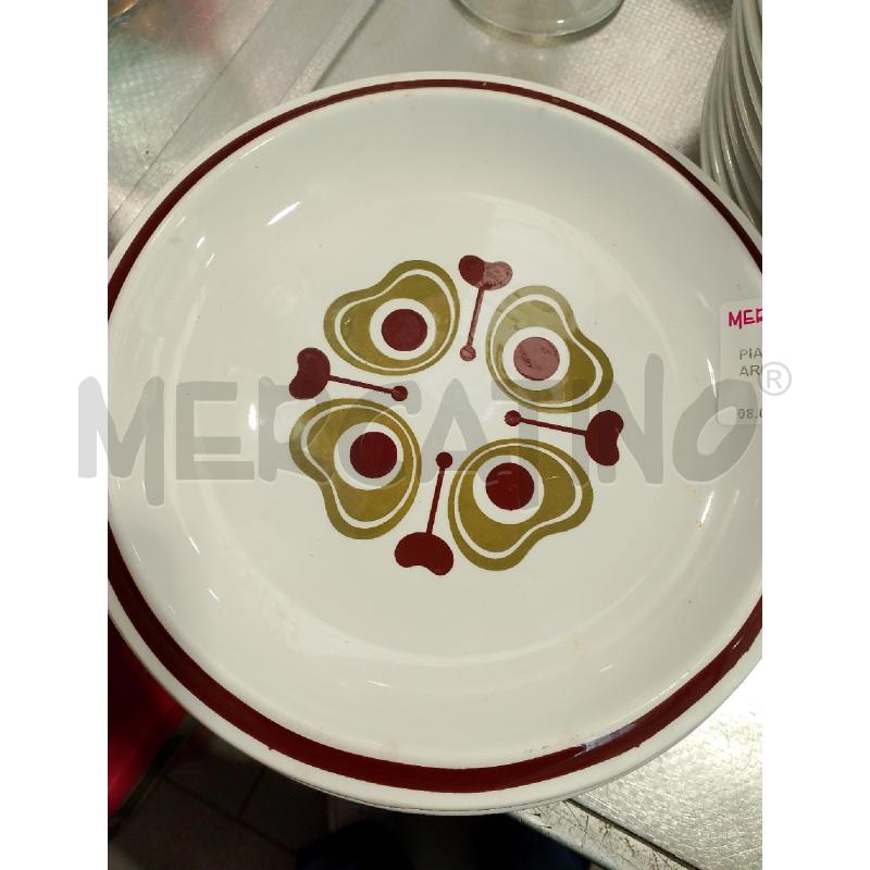 PIATTI LAVENO BORDO MARRONE | Mercatino dell'Usato San giovanni teatino 1