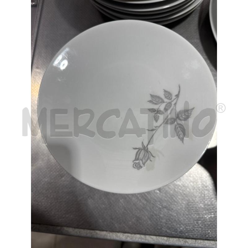 PIATTI PZ. GRUPPO BAVARIA FIORE GRIGIO | Mercatino dell'Usato San giovanni teatino 2