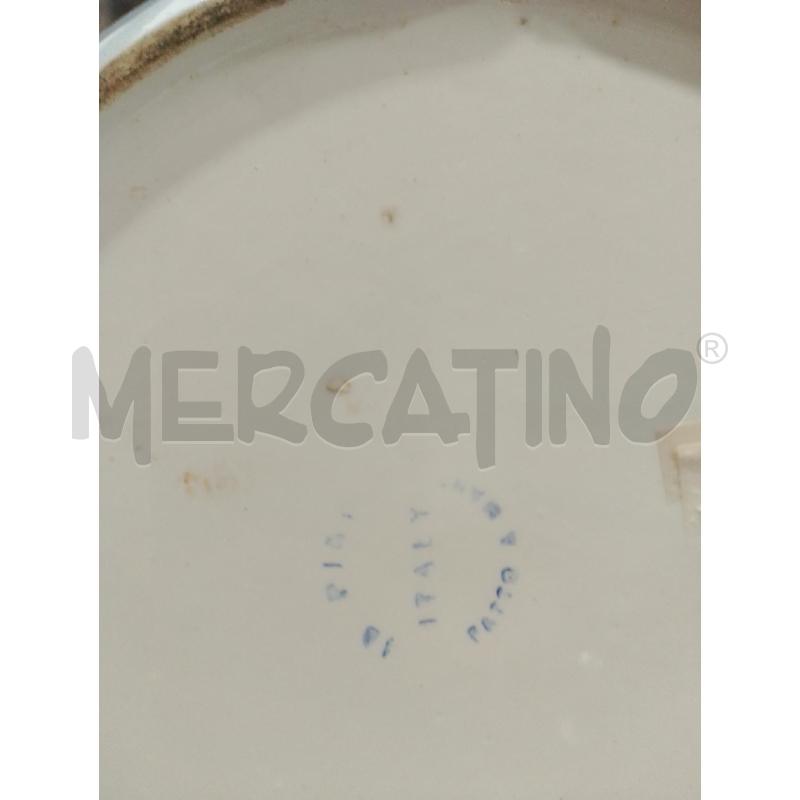 PIATTO ALTO DIPINTO AZZURRO | Mercatino dell'Usato San giovanni teatino 2