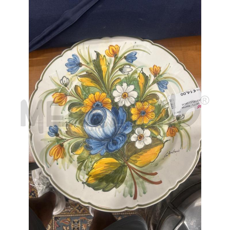 PIATTO CASTELLI 28CM | Mercatino dell'Usato San giovanni teatino 1