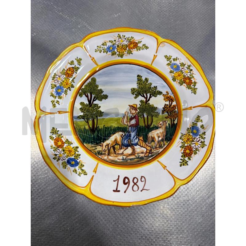 PIATTO CERAMICA BONTEMPO 1982 | Mercatino dell'Usato San giovanni teatino 1