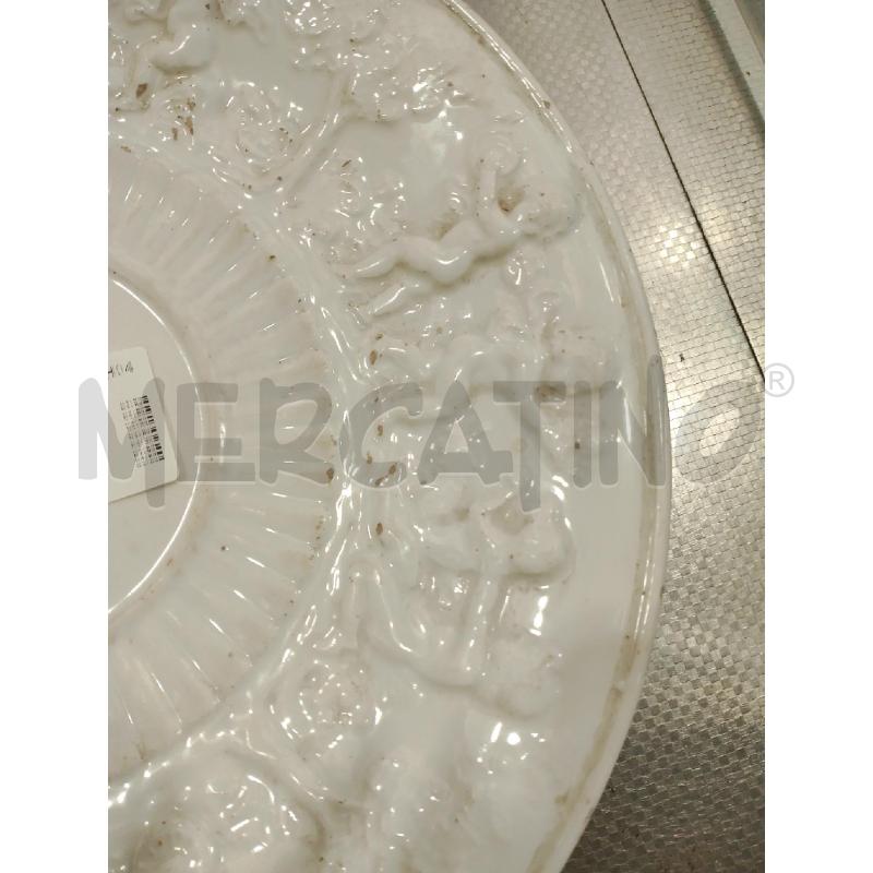PIATTO CERAMICA PUTTI BVIANCO | Mercatino dell'Usato San giovanni teatino 2