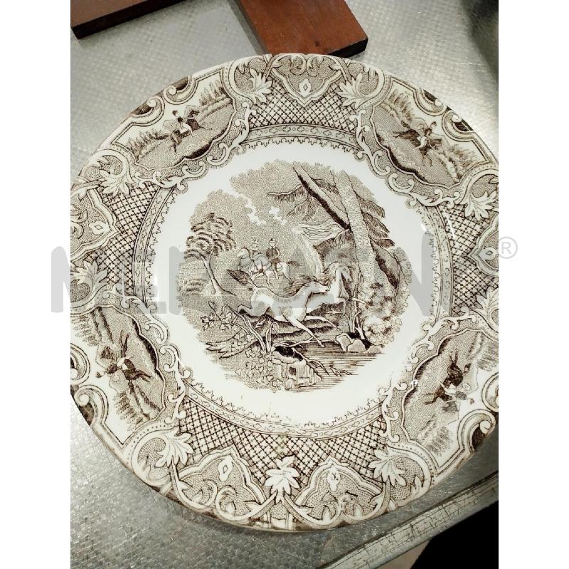 PIATTO DECORAZIONE GRIGIA | Mercatino dell'Usato San giovanni teatino 1