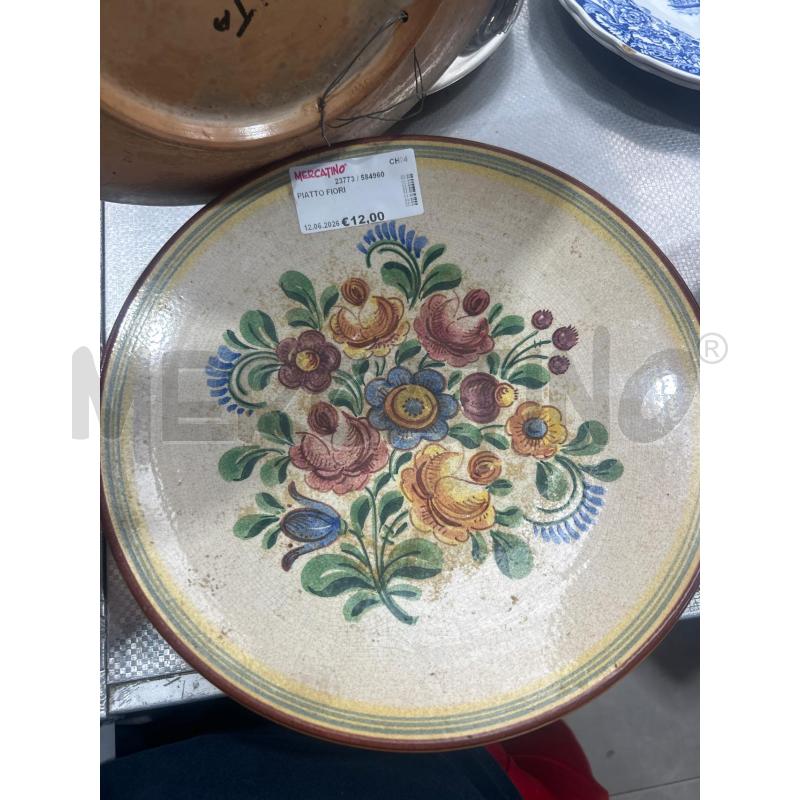 PIATTO FIORI | Mercatino dell'Usato San giovanni teatino 1