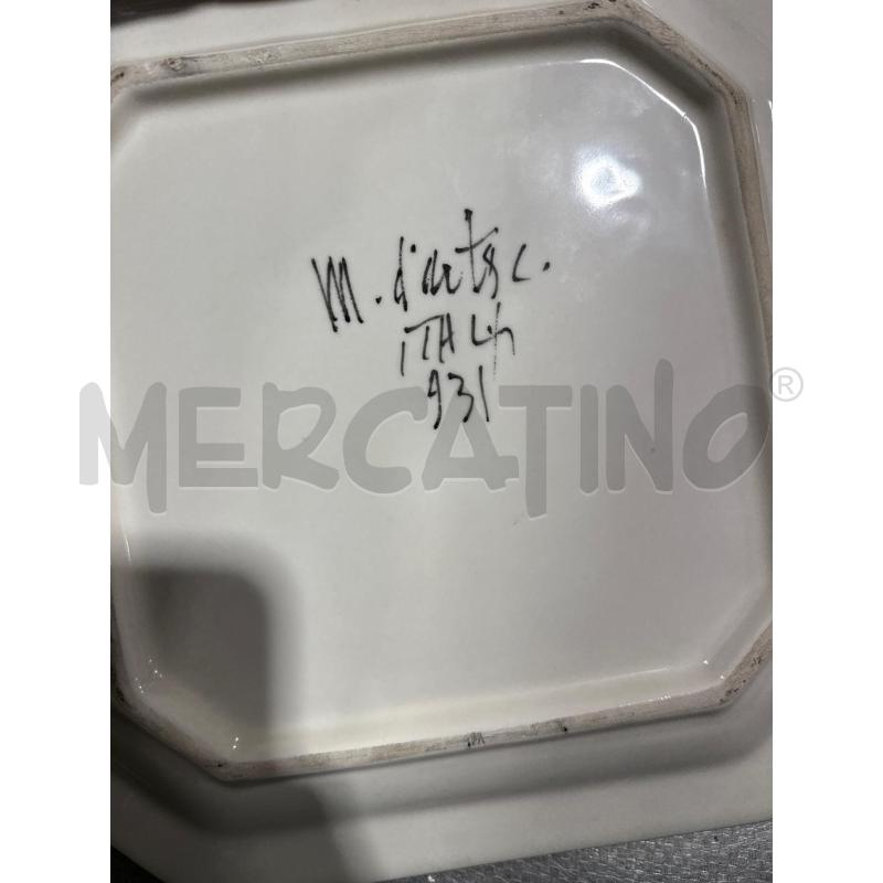 PIATTO FIORI ERNESTINA | Mercatino dell'Usato San giovanni teatino 2