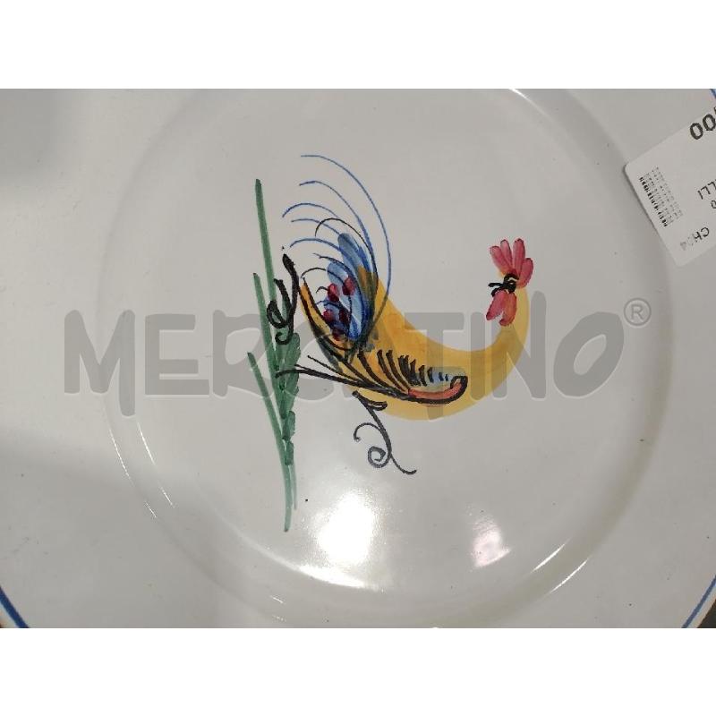 PIATTO GALLO CASTELLI | Mercatino dell'Usato San giovanni teatino 2