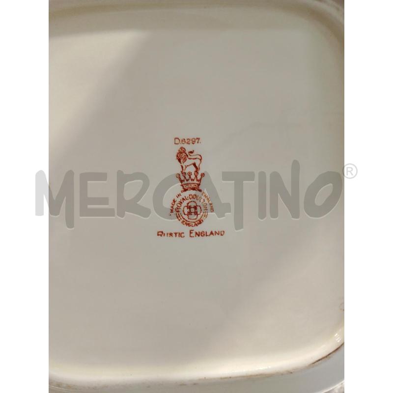 PIATTO QUADRATO INGLESE | Mercatino dell'Usato San giovanni teatino 3