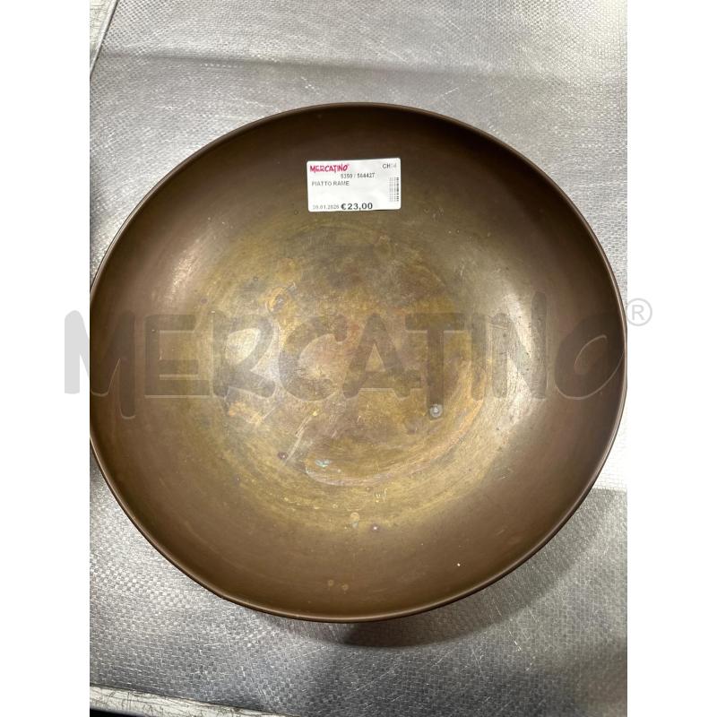 PIATTO RAME | Mercatino dell'Usato San giovanni teatino 1