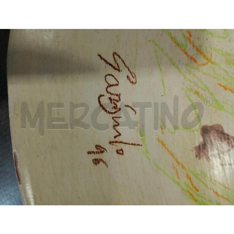 PIATTO TERRACOTTA CAVALLI 46CM | Mercatino dell'Usato San giovanni teatino 2