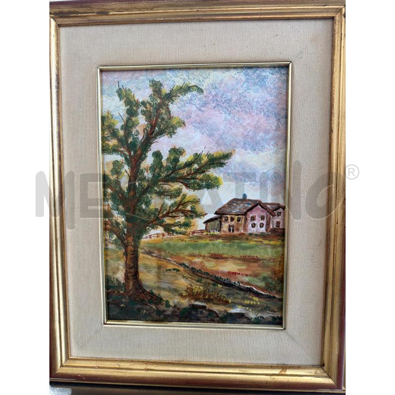 PLACCA CERAMICA PULSINELLI PALENA 34X24CM PIU' CORNICE | Mercatino dell'Usato San giovanni teatino 2