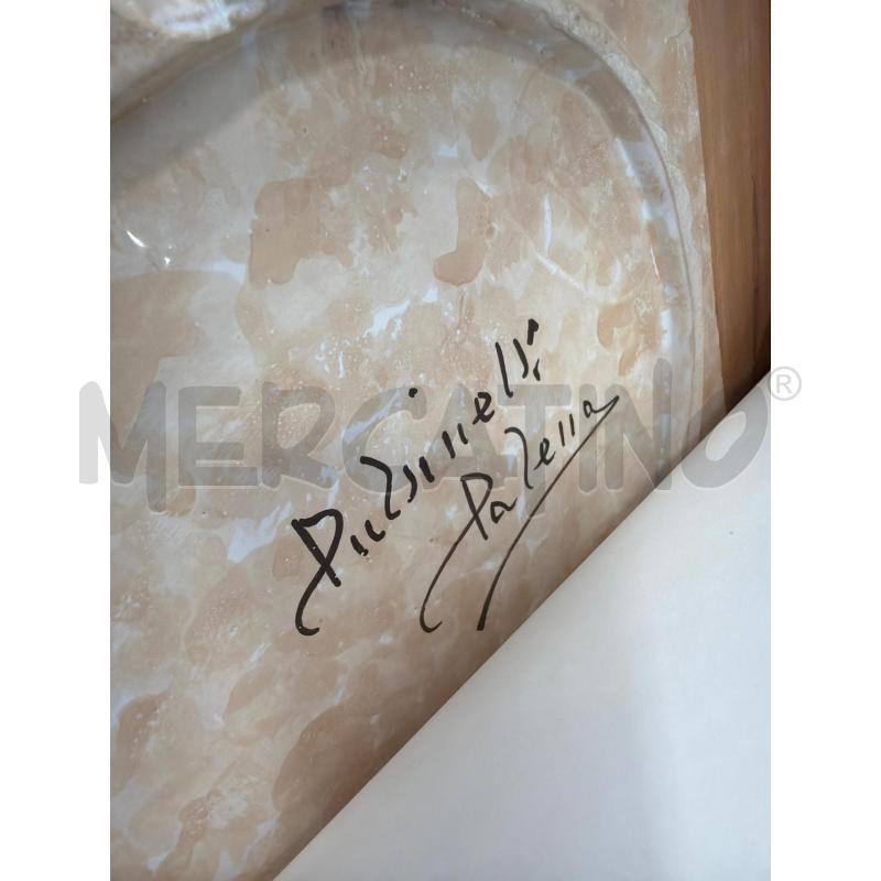 PLACCA CERAMICA PULSINELLI PALENA 34X24CM PIU' CORNICE | Mercatino dell'Usato San giovanni teatino 3