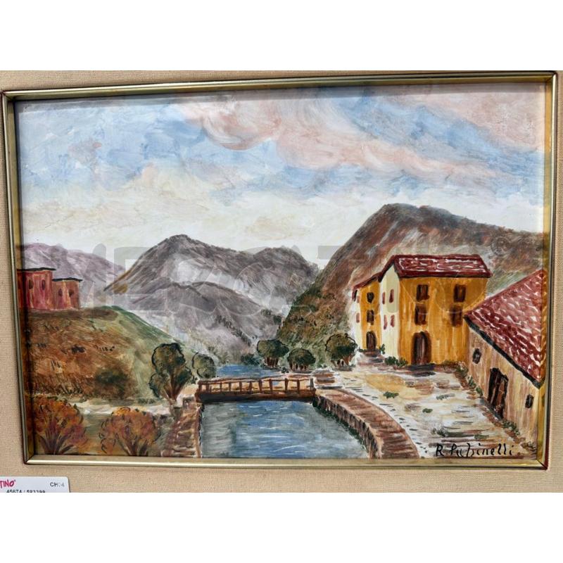 PLACCA CERAMICA PULSINELLI PALENA 35X25CM PIU' CORNICE | Mercatino dell'Usato San giovanni teatino 1
