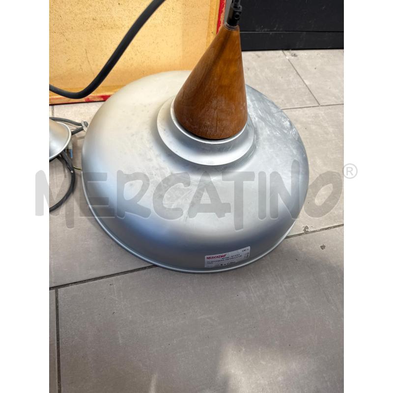 PLAFONIERA METALLO LEGNO | Mercatino dell'Usato San giovanni teatino 1