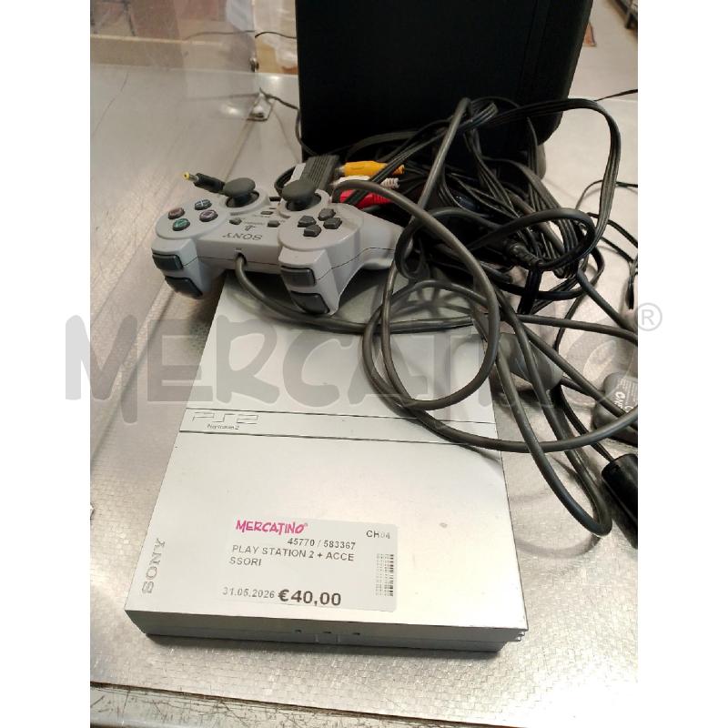 PLAY STATION 2 + ACCESSORI  | Mercatino dell'Usato San giovanni teatino 2