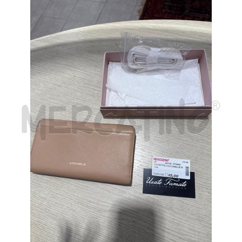 POCHETTE COCCINELLE ROSA  | Mercatino dell'Usato San giovanni teatino 2