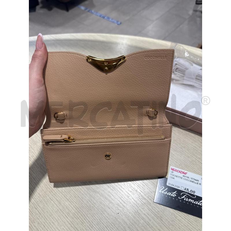 POCHETTE COCCINELLE ROSA  | Mercatino dell'Usato San giovanni teatino 3