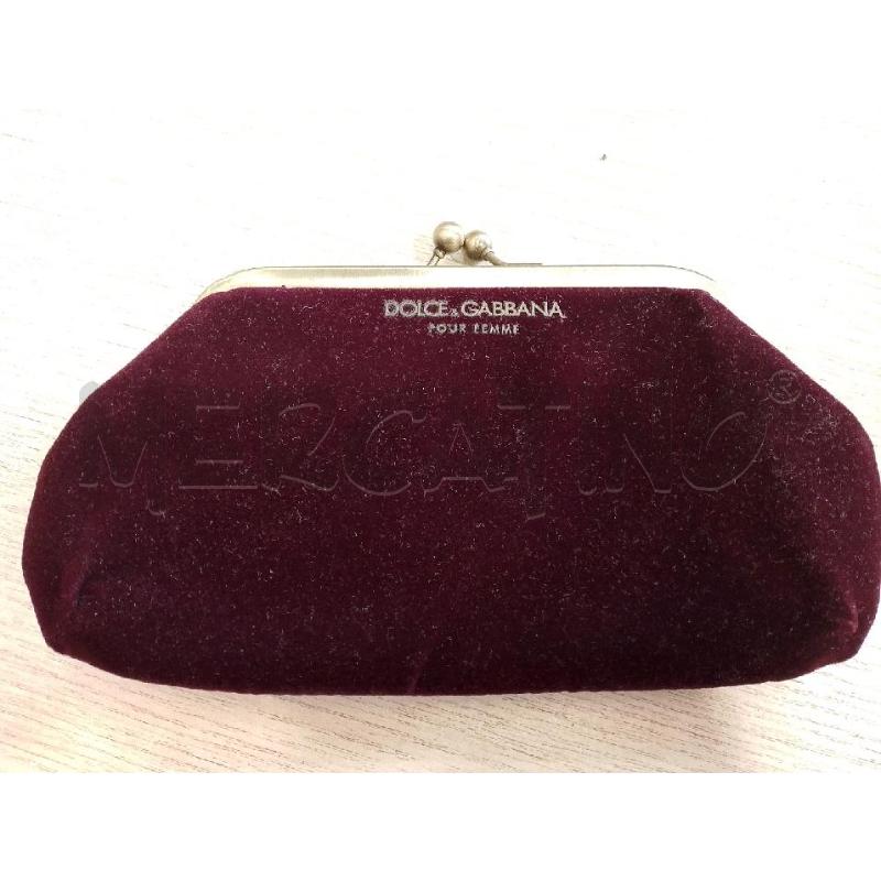 POCHETTE DOLCE&GABBANA BORDEAUX | Mercatino dell'Usato San giovanni teatino 1