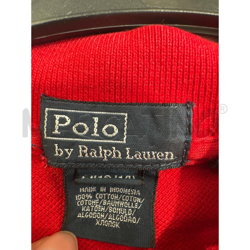 POLO DONNA RALPH LAUREN ROSSA  | Mercatino dell'Usato San giovanni teatino 2