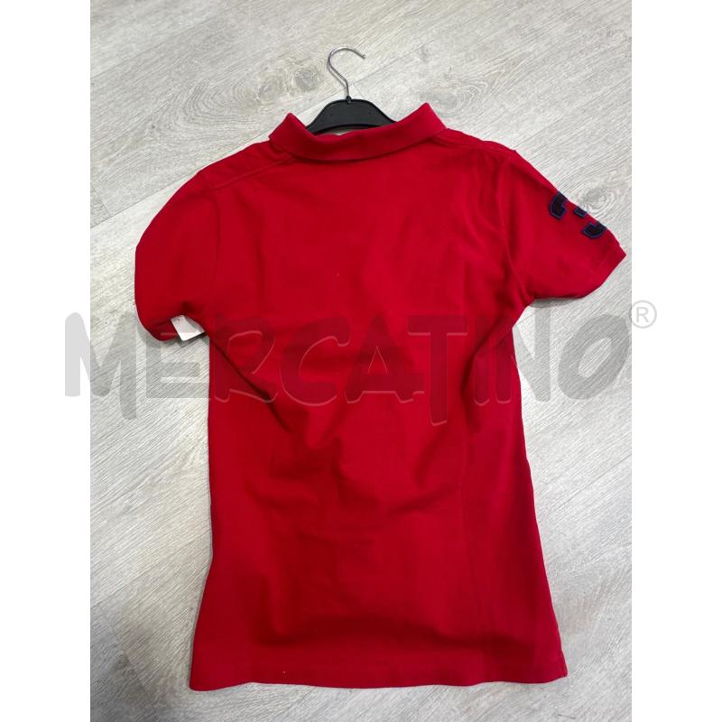 POLO DONNA RALPH LAUREN ROSSA  | Mercatino dell'Usato San giovanni teatino 3