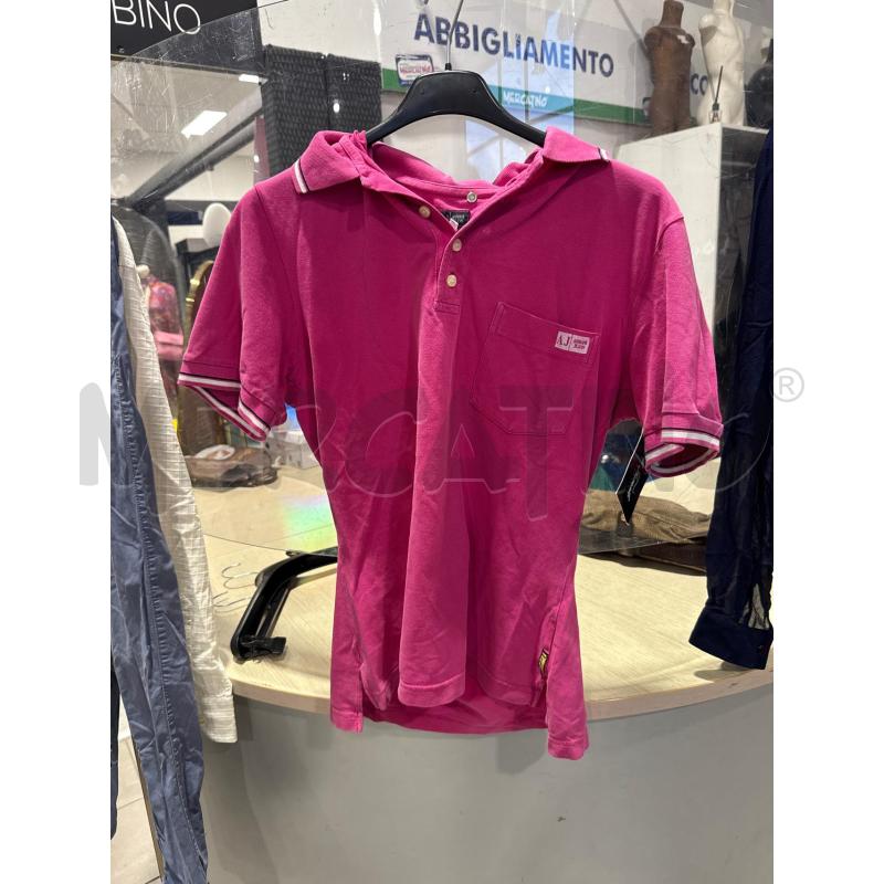 POLO UOMO ARMANI JEANS FUCSIA  | Mercatino dell'Usato San giovanni teatino 1