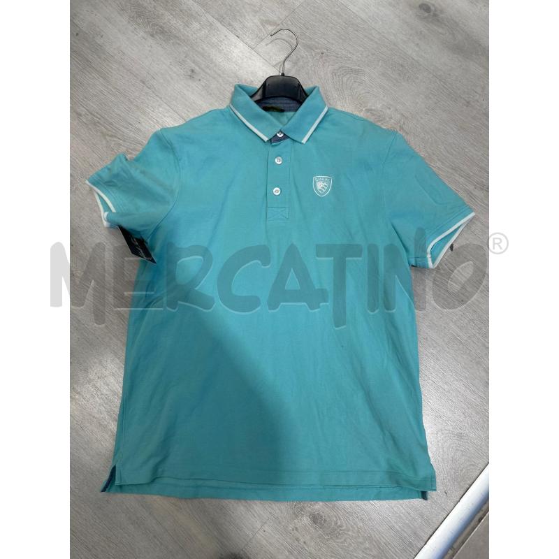 POLO UOMO BLAUER AZZURRA | Mercatino dell'Usato San giovanni teatino 1